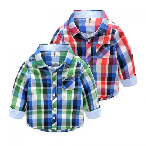 Chemise enfant à manche longue - Ref 2083125
