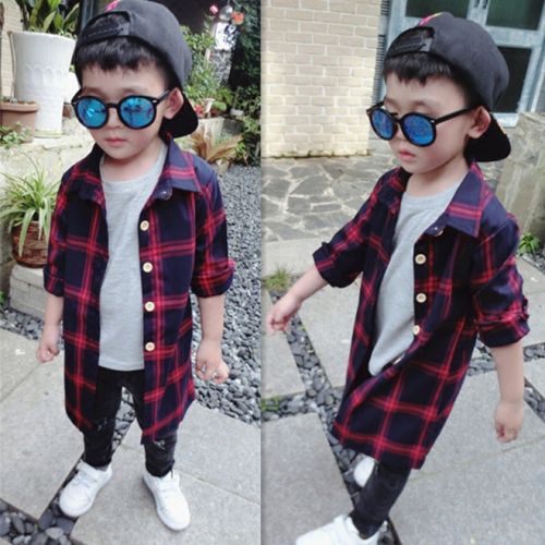 Chemise enfant à manche longue - Ref 2083134