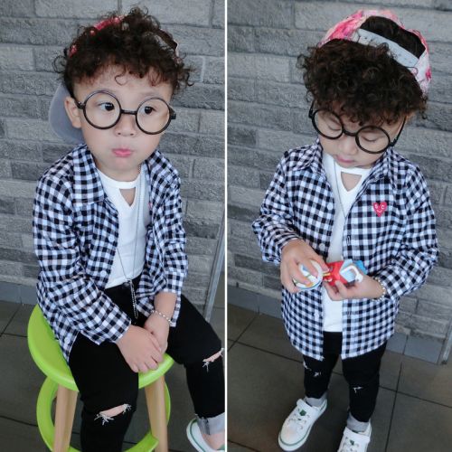 Chemise enfant MMY-CS à manche longue - Ref 2083140