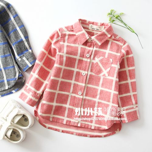 Chemise enfant à manche longue - Ref 2083153