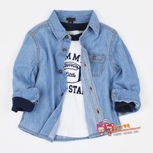 Chemise enfant à manche longue - Ref 2083161