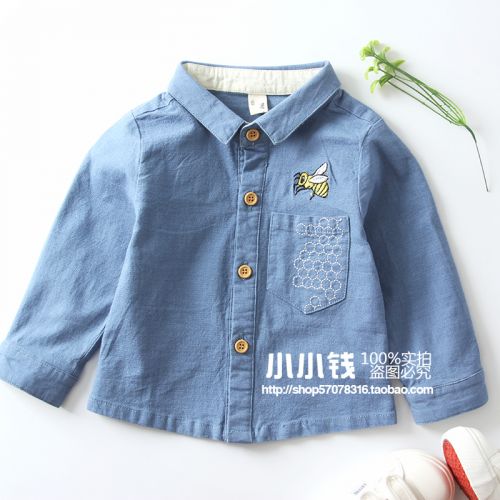 Chemise enfant à manche longue - Ref 2083162