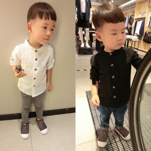 Chemise enfant TIAOTIAO à manche longue - Ref 2083166