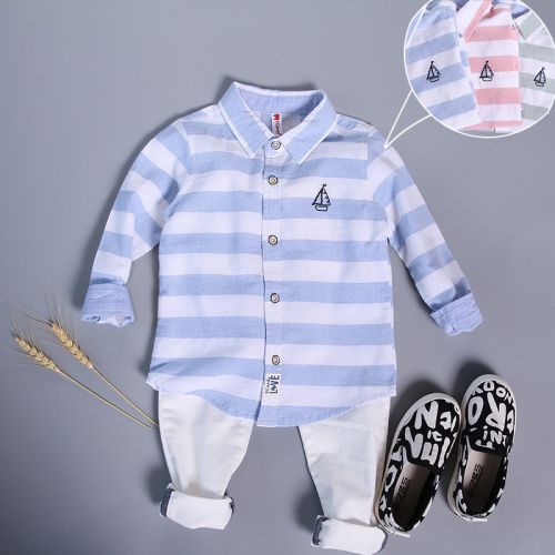 Chemise enfant à manche longue - Ref 2083170