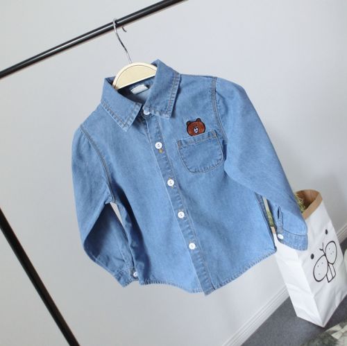Chemise enfant à manche longue - Ref 2083226