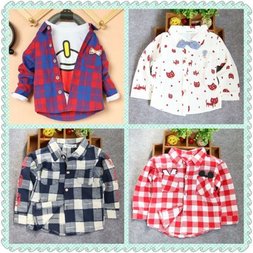 Chemise enfant à manche longue - Ref 2083239