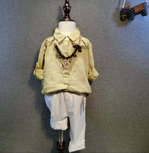 Chemise enfant à manche longue - Ref 2083263
