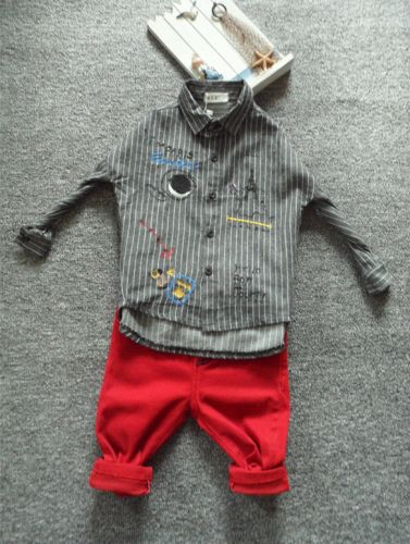 Chemise enfant à manche longue - Ref 2083269