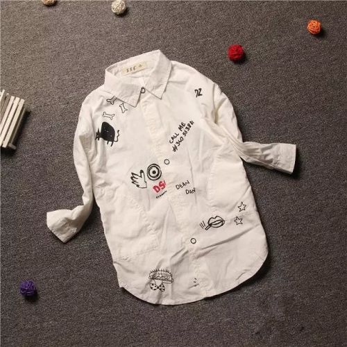 Chemise enfant à manche longue - Ref 2083288