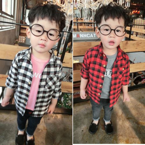Chemise enfant à manche longue - Ref 2083308