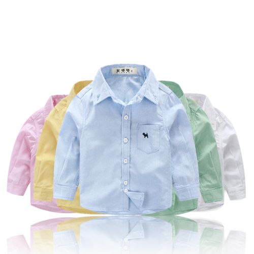 Chemise enfant à manche longue - Ref 2083314