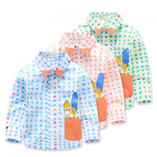 Chemise enfant SINGBAIL à manche longue - Ref 2083317