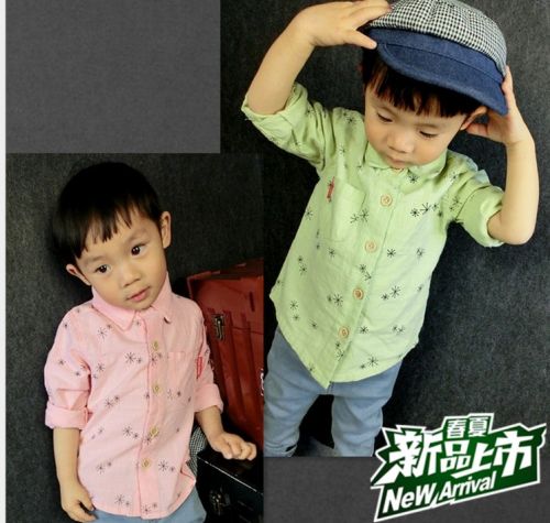 Chemise enfant à manche longue - Ref 2083318