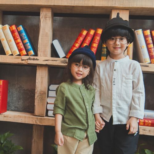 Chemise enfant ZEERKIDS à manche longue - Ref 2083326
