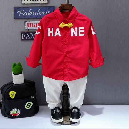 Chemise enfant à manche longue - Ref 2083347