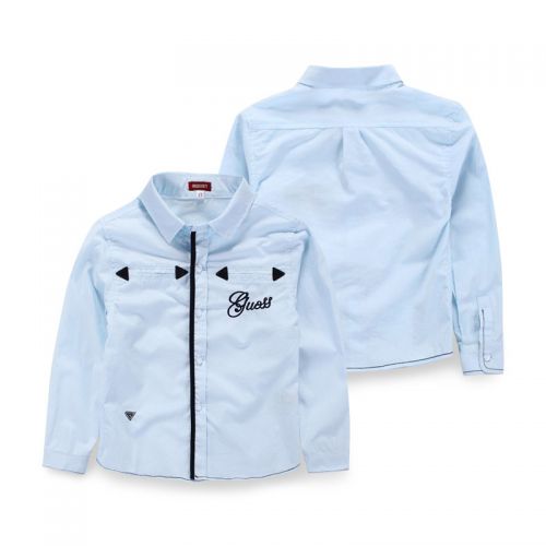 Chemise enfant à manche longue - Ref 2083348