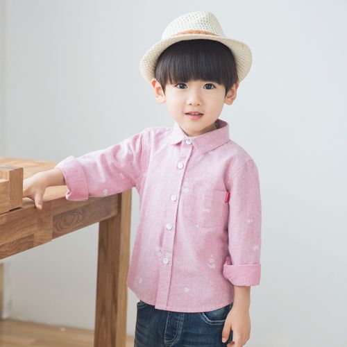 Chemise enfant à manche longue - Ref 2083369