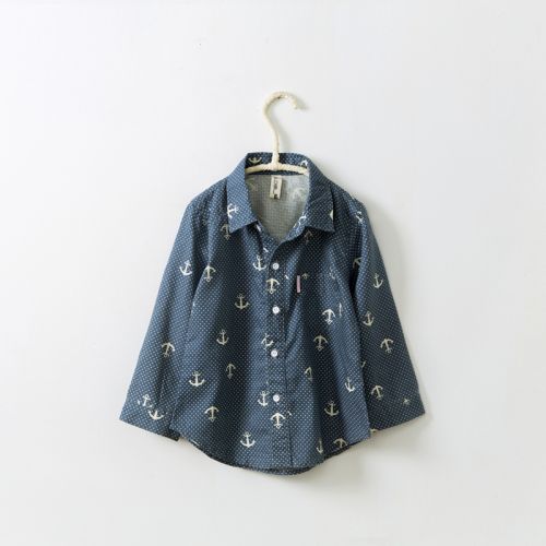 Chemise enfant à manche longue - Ref 2083377