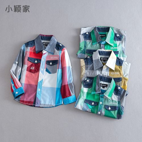 Chemise enfant à manche longue - Ref 2083407