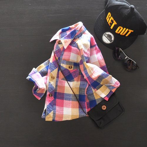 Chemise enfant à manche longue - Ref 2083412