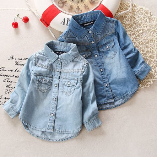 Chemise enfant à manche longue - Ref 2083417