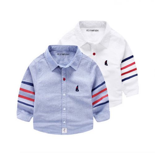 Chemise enfant à manche longue - Ref 2083430