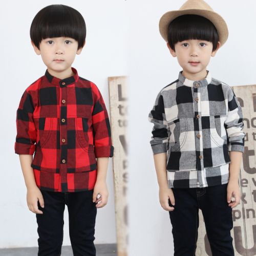 Chemise enfant BEEBABY à manche longue en Toile de coton - Ref 2083431