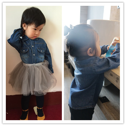 Chemise enfant à manche longue - Ref 2083433