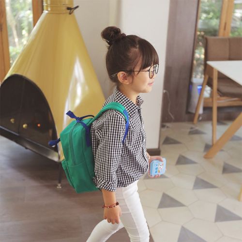 Chemise enfant à manche longue en Toile de coton - Ref 2083436