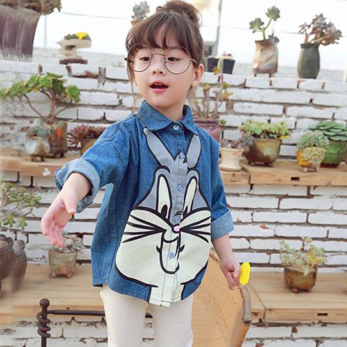 Chemise enfant à manche longue en toile - Ref 2083450