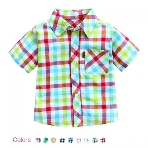 Chemise enfant à manche courte - Ref 2083457