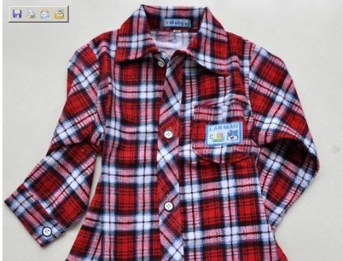 Chemise enfant à manche longue - Ref 2083508