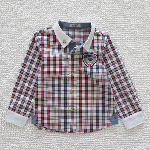 Chemise enfant à manche longue - Ref 2083511