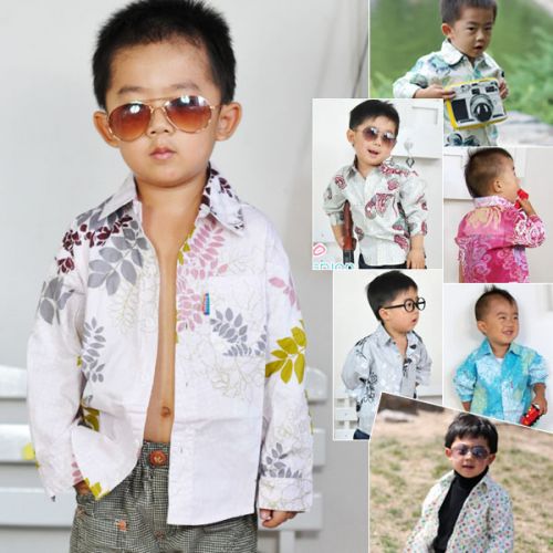 Chemise enfant à manche longue - Ref 2083557