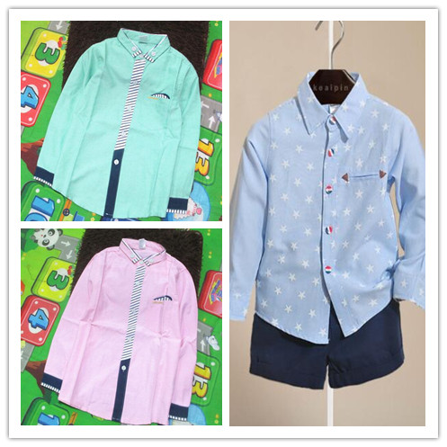 Chemise enfant à manche longue - Ref 2083559