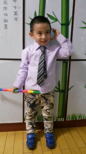 Chemise enfant à manche longue - Ref 2083567