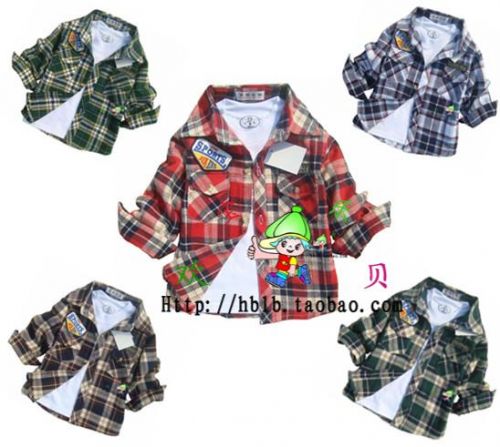 Chemise enfant à manche longue - Ref 2083591