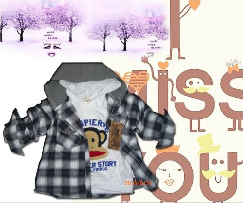 Chemise enfant à manche longue - Ref 2083604