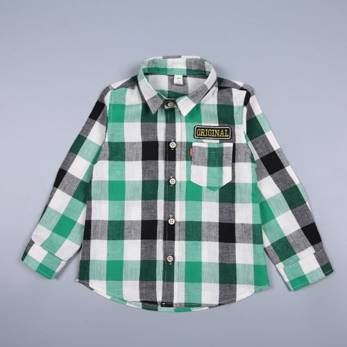 Chemise enfant à manche longue - Ref 2083627