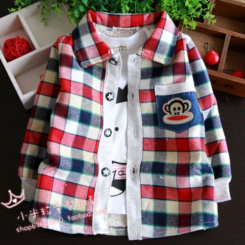Chemise enfant à manche longue - Ref 2083658
