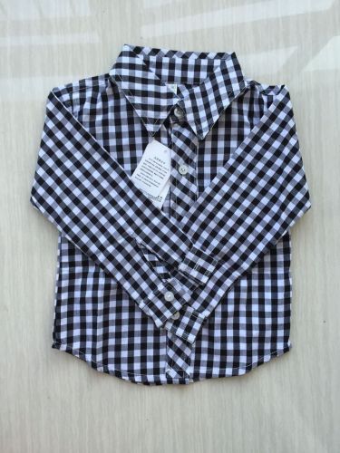 Chemise enfant à manche longue - Ref 2083679
