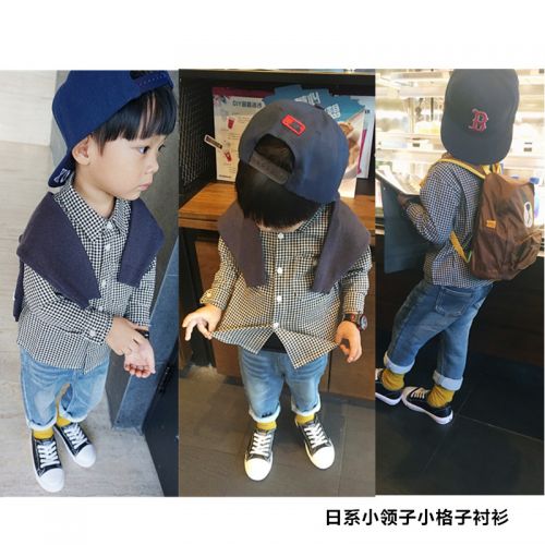Chemise enfant à manche longue - Ref 2083685
