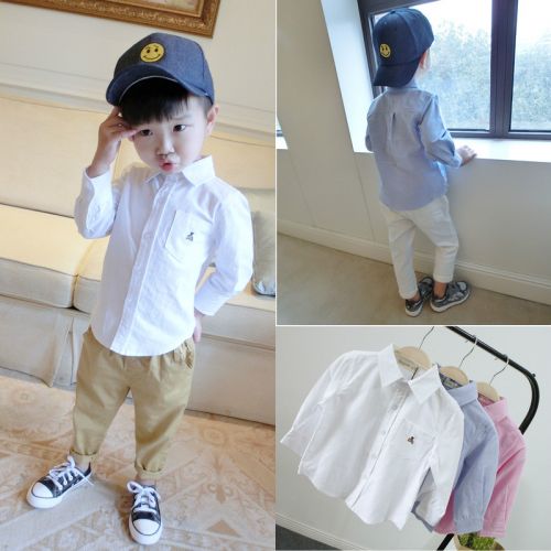 Chemise enfant à manche longue - Ref 2083693