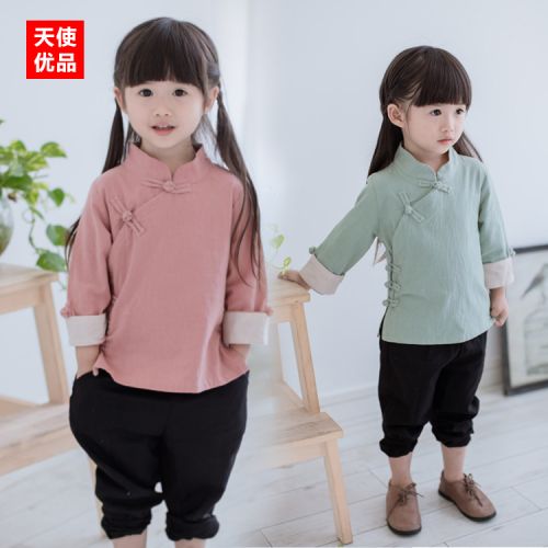 Chemise enfant à manche longue - Ref 2083698