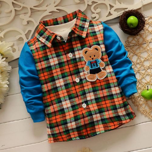 Chemise enfant à manche longue - Ref 2083712