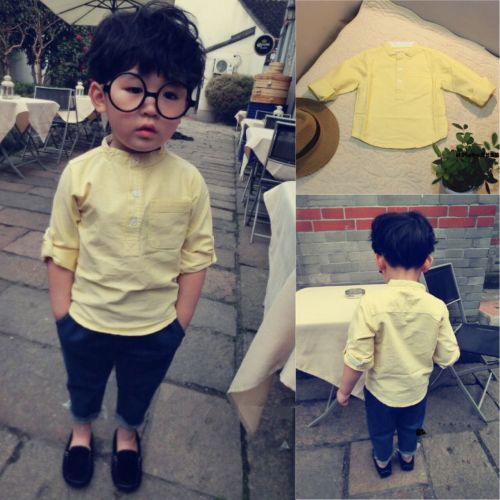 Chemise enfant à manche longue - Ref 2083755