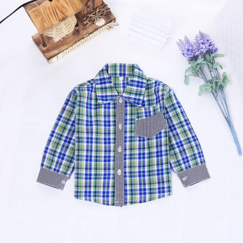 Chemise enfant à manche longue - Ref 2083761