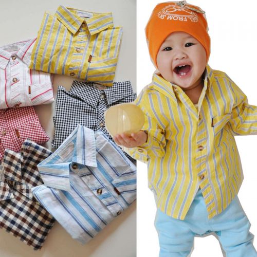 Chemise enfant à manche longue - Ref 2083773