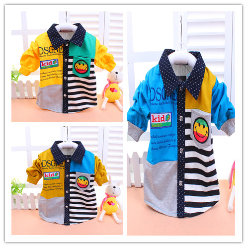 Chemise enfant à manche longue - Ref 2083783