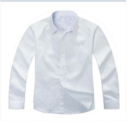 Chemise enfant à manche longue en coton - Ref 2083785